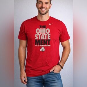 Nike Men’s Ohio State “Statement T-Shirt” 2012 College Football Season - Size XL
